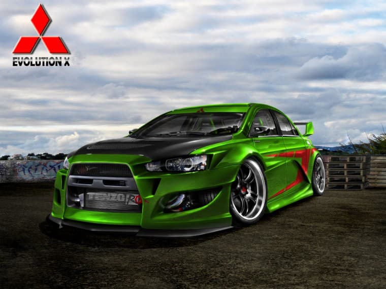 JDM Car parked on the side of the road